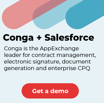 Conga Request a Demo