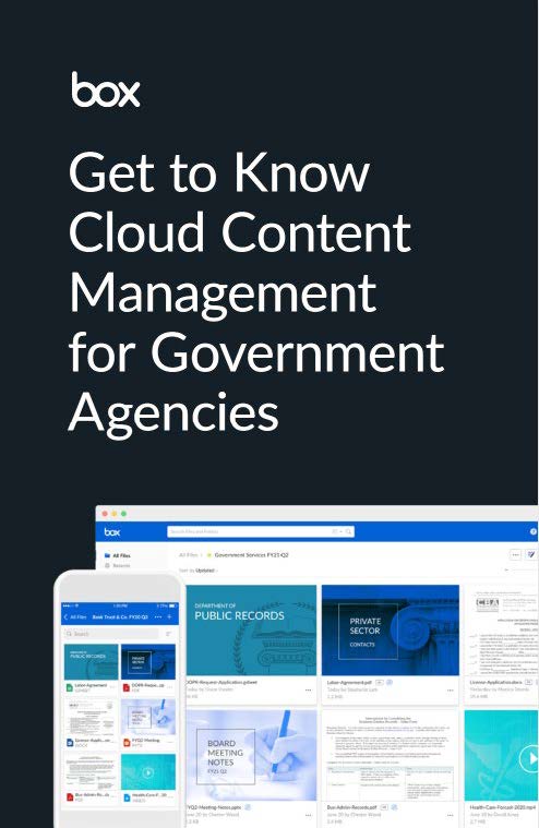 Get to Know the Content Cloud for State and Local Governments
