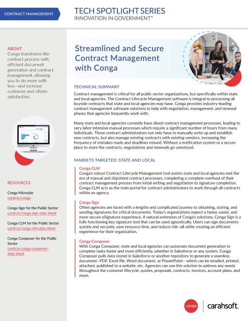 Tech Spotlight: Streamlined and Secure Contract Management