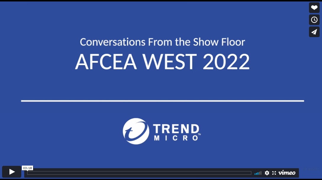 Trend Micro at AFCEA West 2022