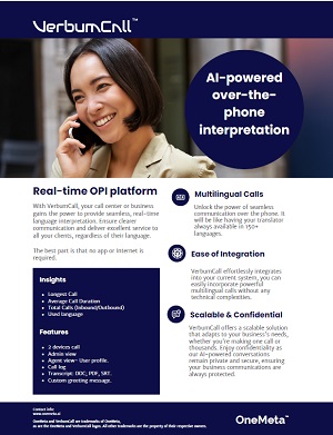Deliver Excellent Service with AI- Powered Over the Phone Interpretation
