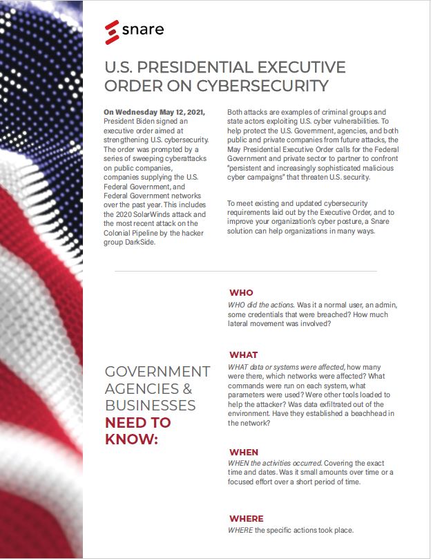 U.S. Presidential Executive Order on Cybersecurity