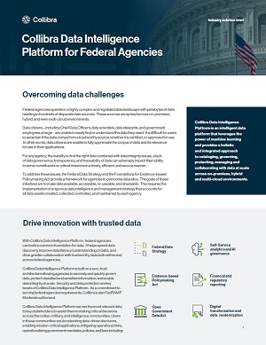 Collibra Data Intelligence Platform for Federal Agencies