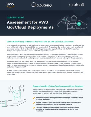 Assessment for AWS GovCloud Deployments