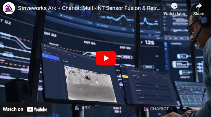 Striveworks Ark + Chariot: Multi-INT Sensor Fusion & Retraining at the Edge