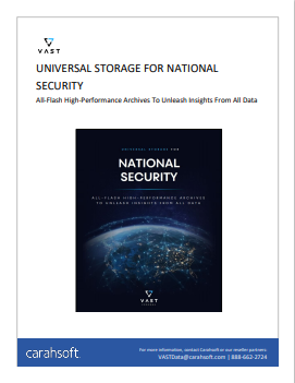 Universal Storage for National Security