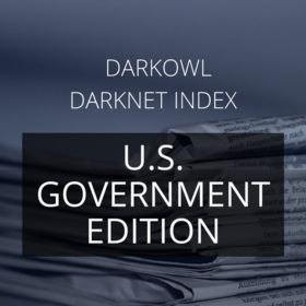 darkowl darknet index: u.s. government edition