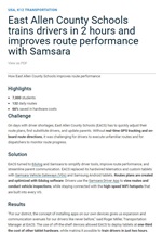 East Allen County Schools trains drivers in 2 hours and improves route performance with Samsara