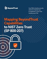 Mapping BeyondTrust Capabilities to NIST Zero Trust (SP 800-207)