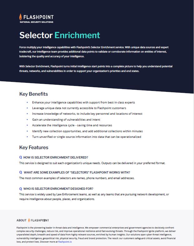 Selector Enrichment